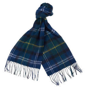 Barbour Merino Cashmere Tartan Scarf